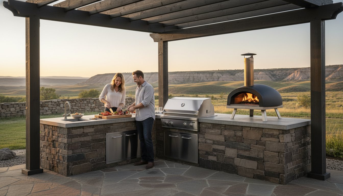 7 Inspired Built-In Outdoor Pizza Oven Ideas for the Rugged Gourmet