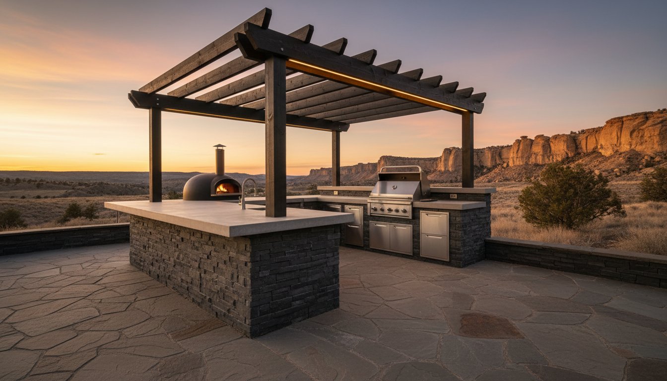 The Rugged ROI: Evaluating the Financial and Elemental Value of an Outdoor Kitchen in 2026