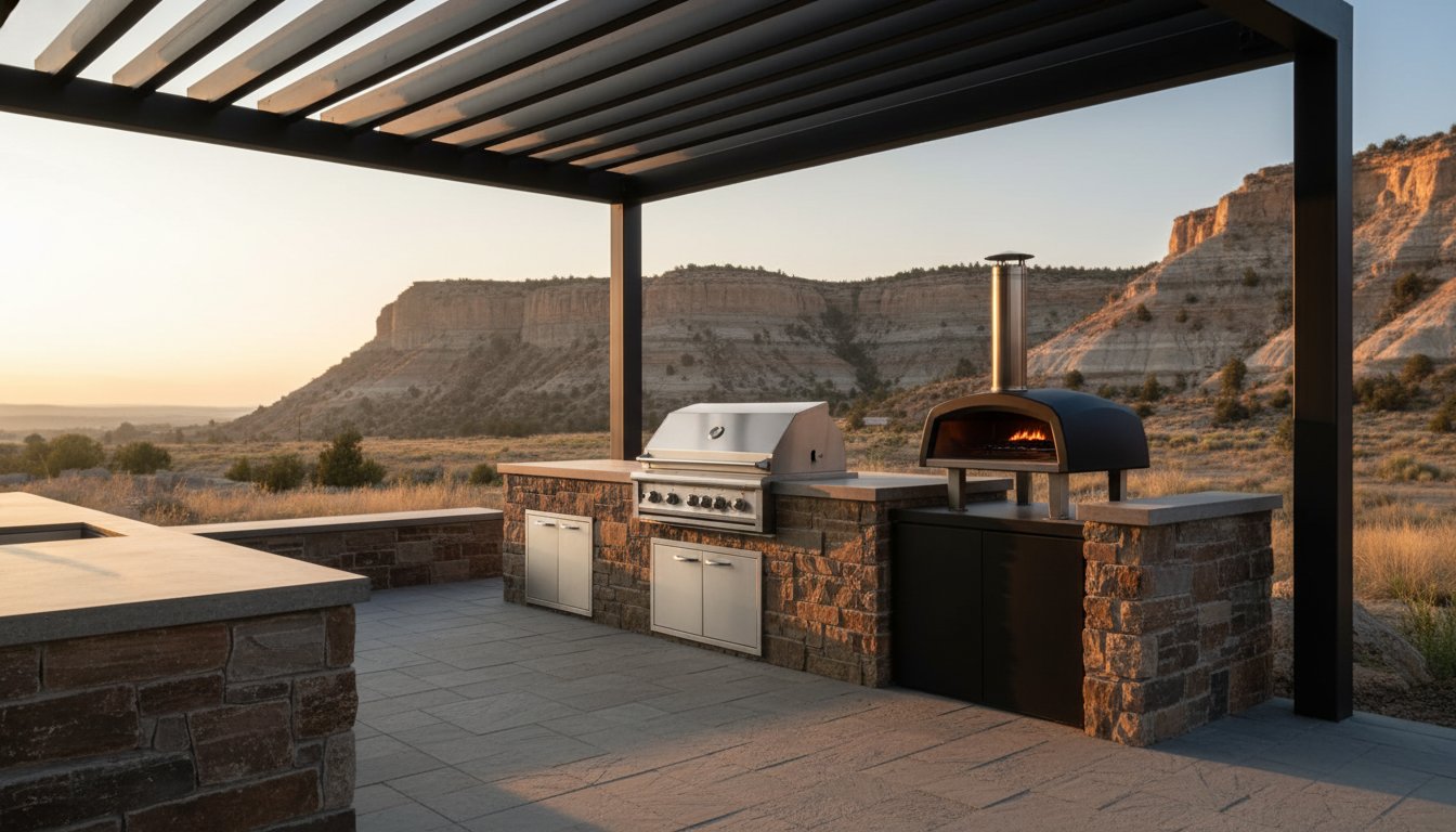 How to Plan an Outdoor Kitchen Layout: Designing for Fire and Feast