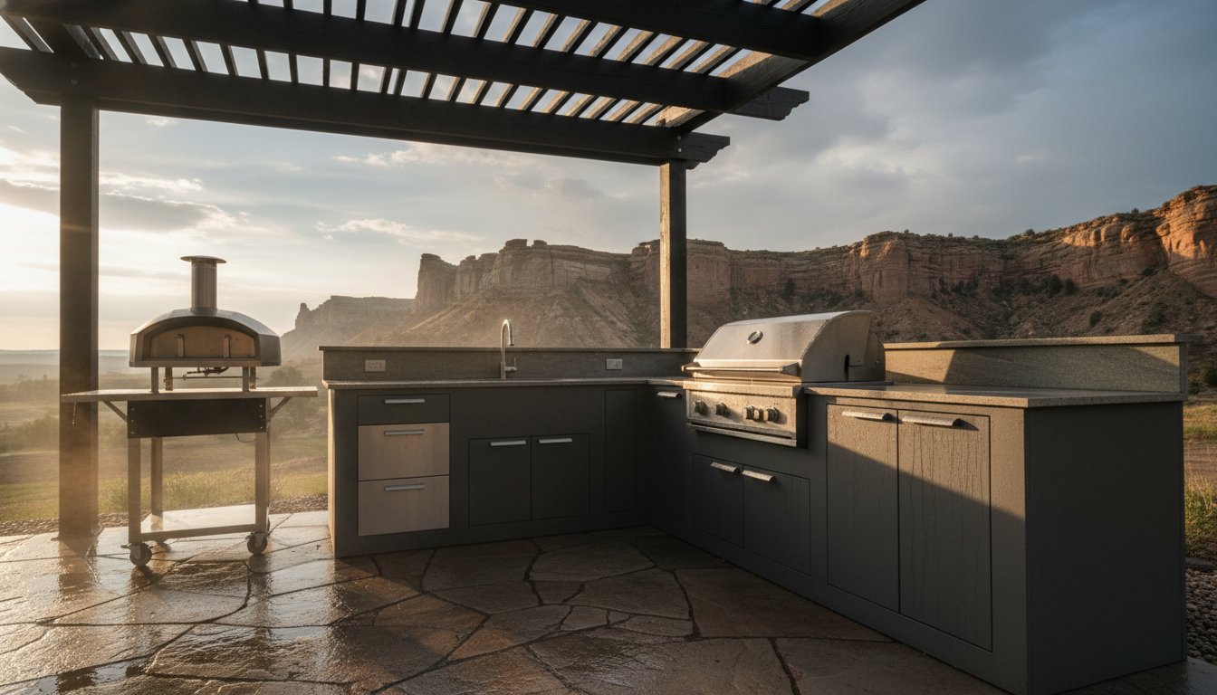 Weather Resistant Outdoor Kitchen Cabinets: Forging a Sanctuary Against the Elements