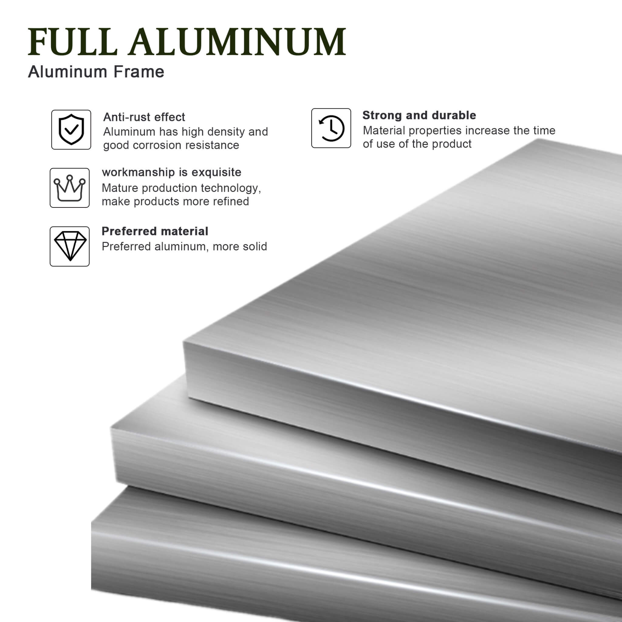 [10X19FT] Alora Modern Durable All-Weather Outdoor Pergola With Aluminum Frame And Steel Louvers (SAK32691)