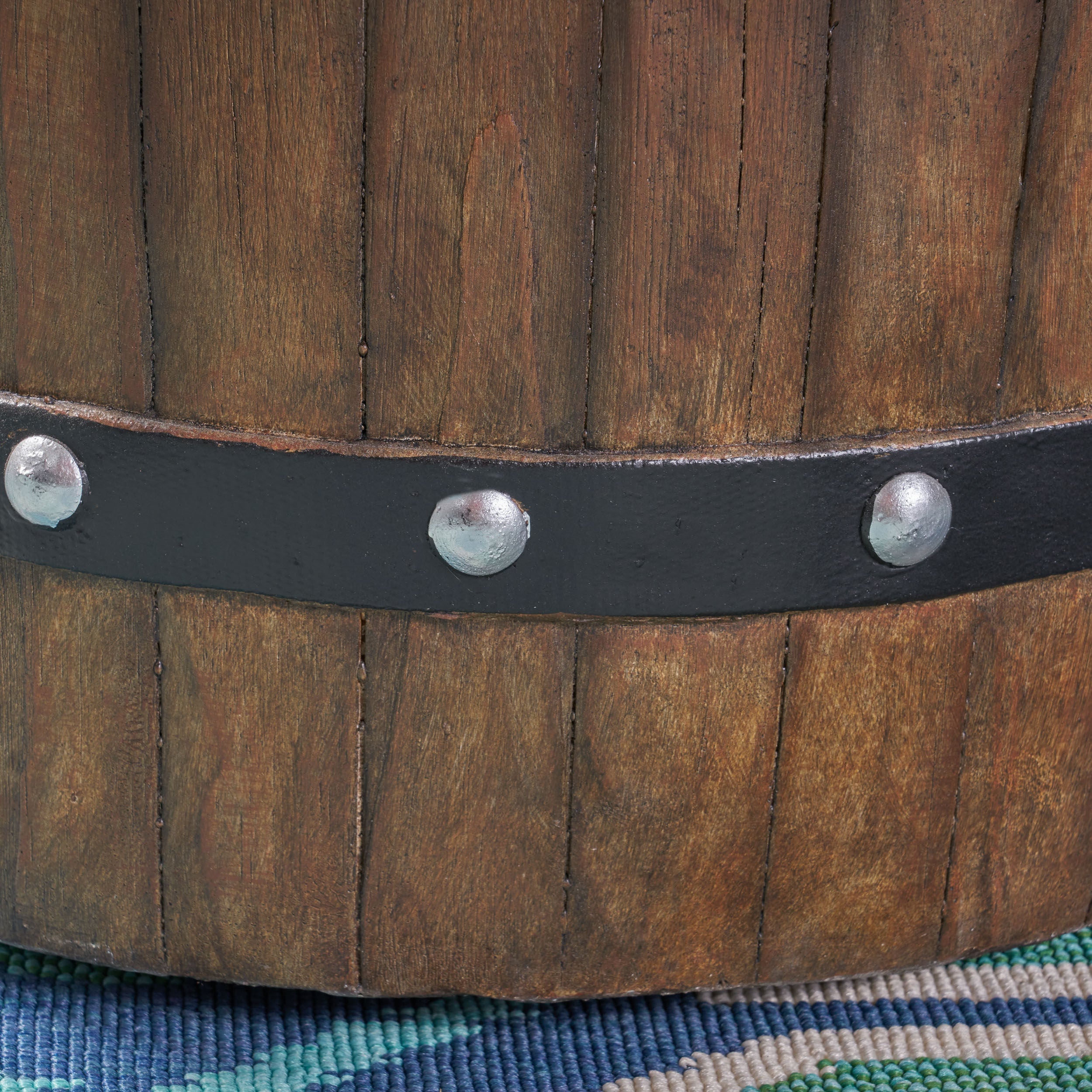 Alora 25-Inch Round 40K BTU Liquid Propance Concrete Fire Pit (SAK88764)