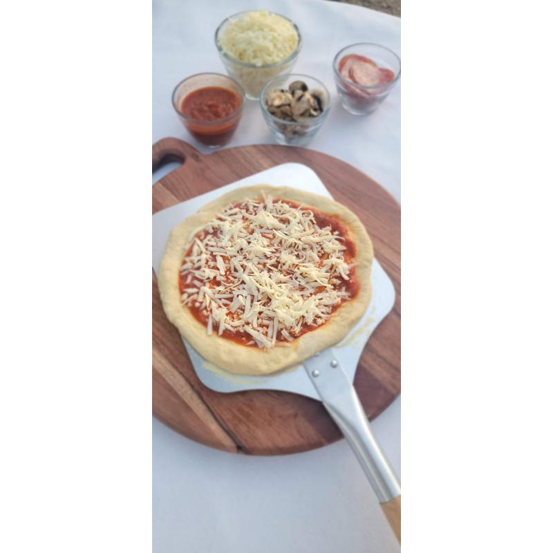 Kokomo 32” Wood Fired Stainless Steel Pizza Oven