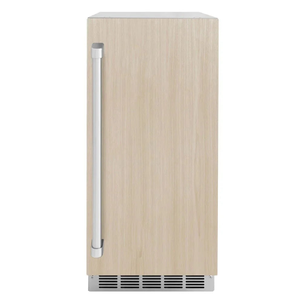 ZLINE 15" Touchstone Gourmet Ice Maker Drain Pump Panel Ready Door IGMDP-15