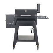53" Heavy-Duty Portable Wood Pellet BBQ Grill With Cart (SAK93641)