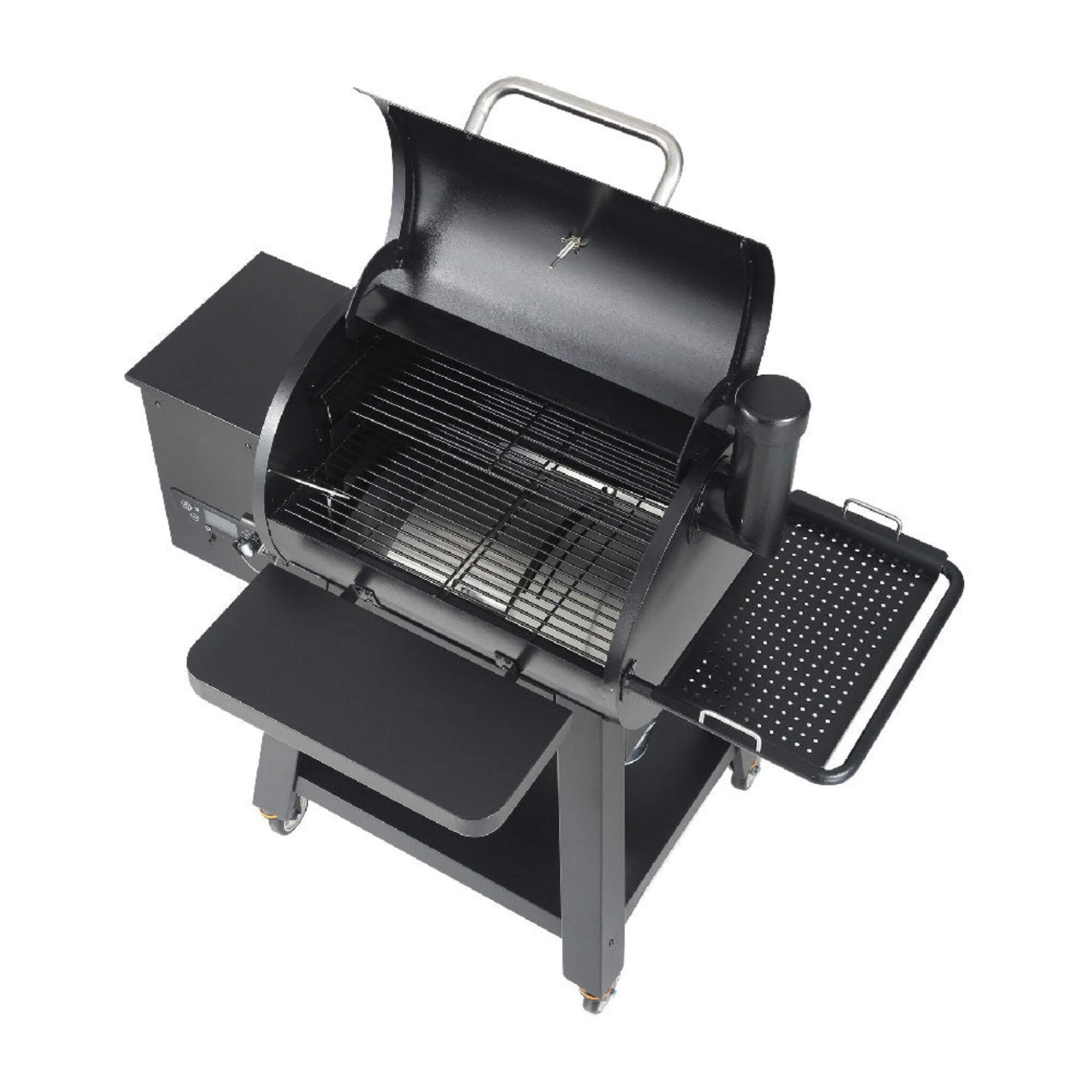 53" Heavy-Duty Portable Wood Pellet BBQ Grill With Cart (SAK93641)