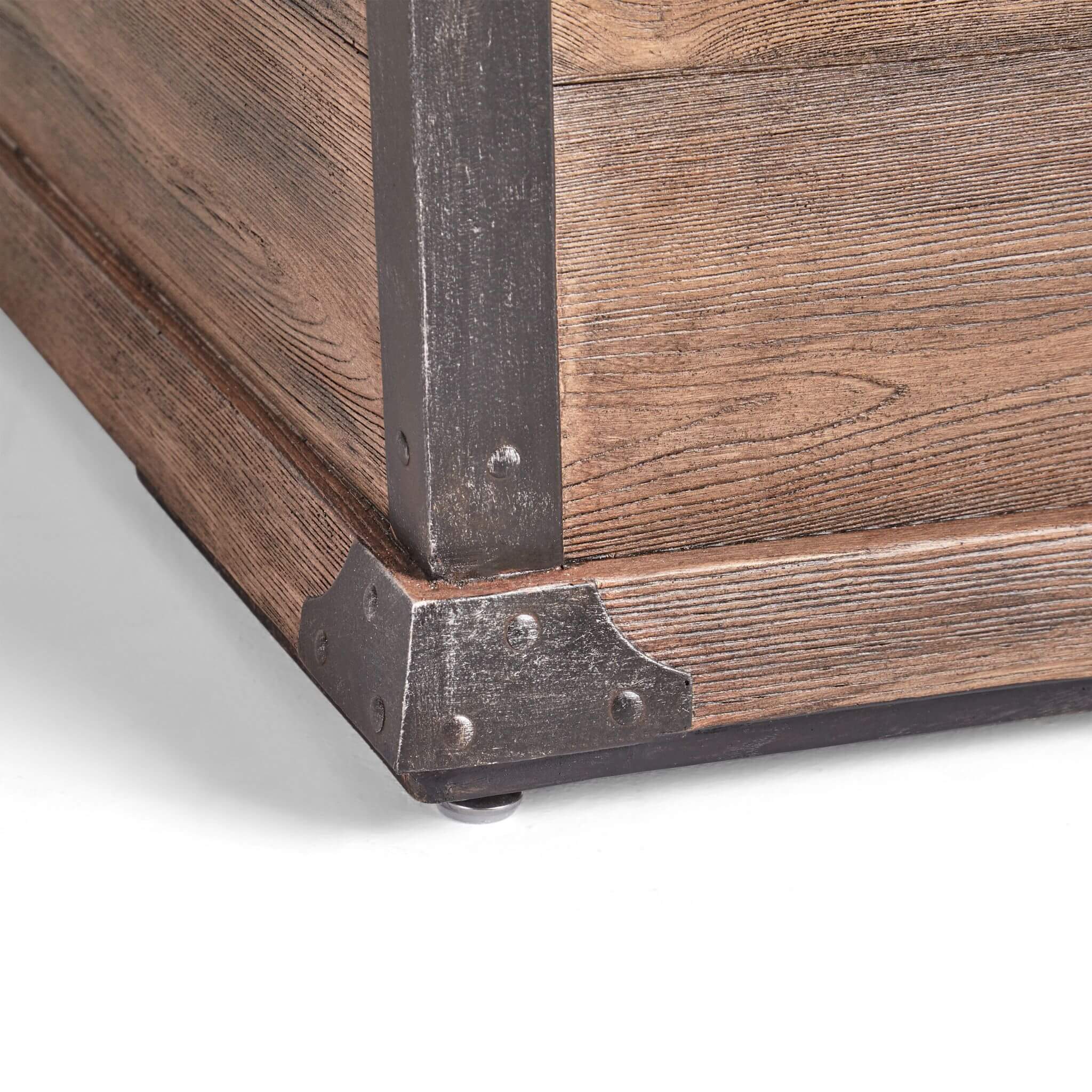 Alora 56-Inch Outdoor 50K BTU Wood Pattern Rectangle Gas Burning Fire Pit (SAK43681)