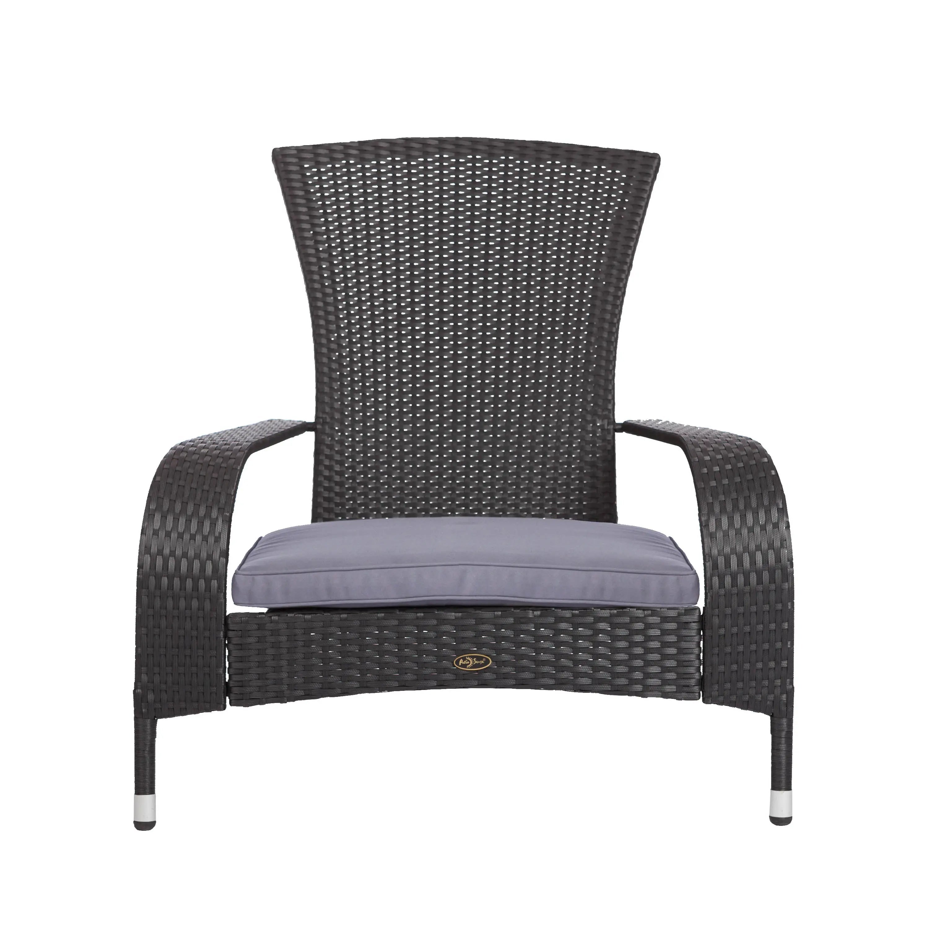 Black Coconino Wicker Chair