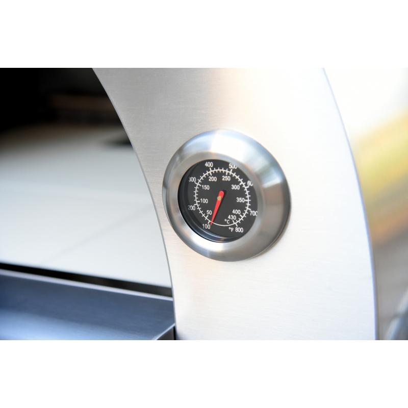 Kokomo 32” Wood Fired Stainless Steel Pizza Oven