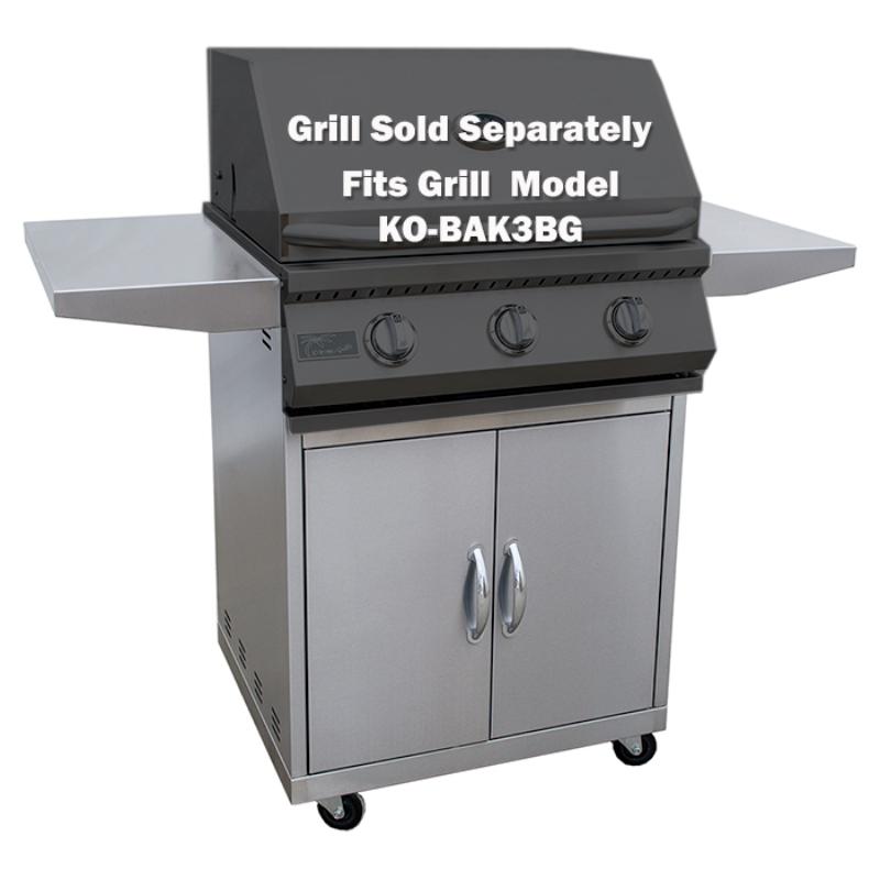 KoKoMo 3 Burner Grill Cart