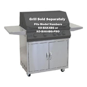 KoKoMo 4 Burner Grill / Griddle Cart