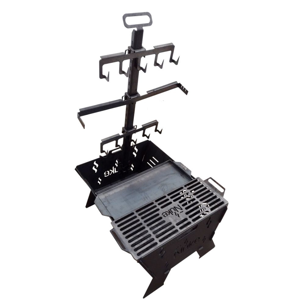 Nuke Huapi 70 Portable Argentine Wood Fire Firepit