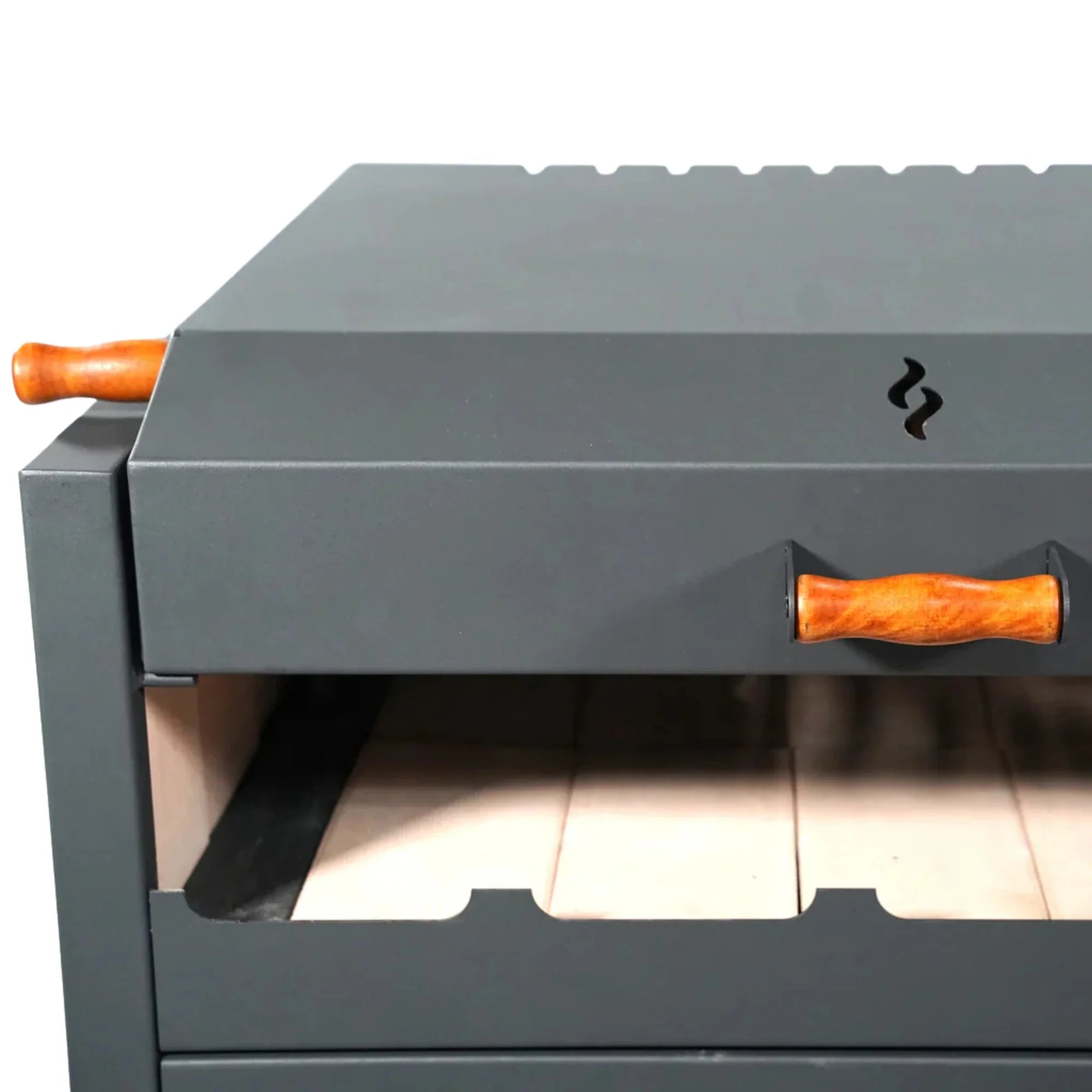 Nuke Wood Lid & Storage Handle Replacement for Delta Grill