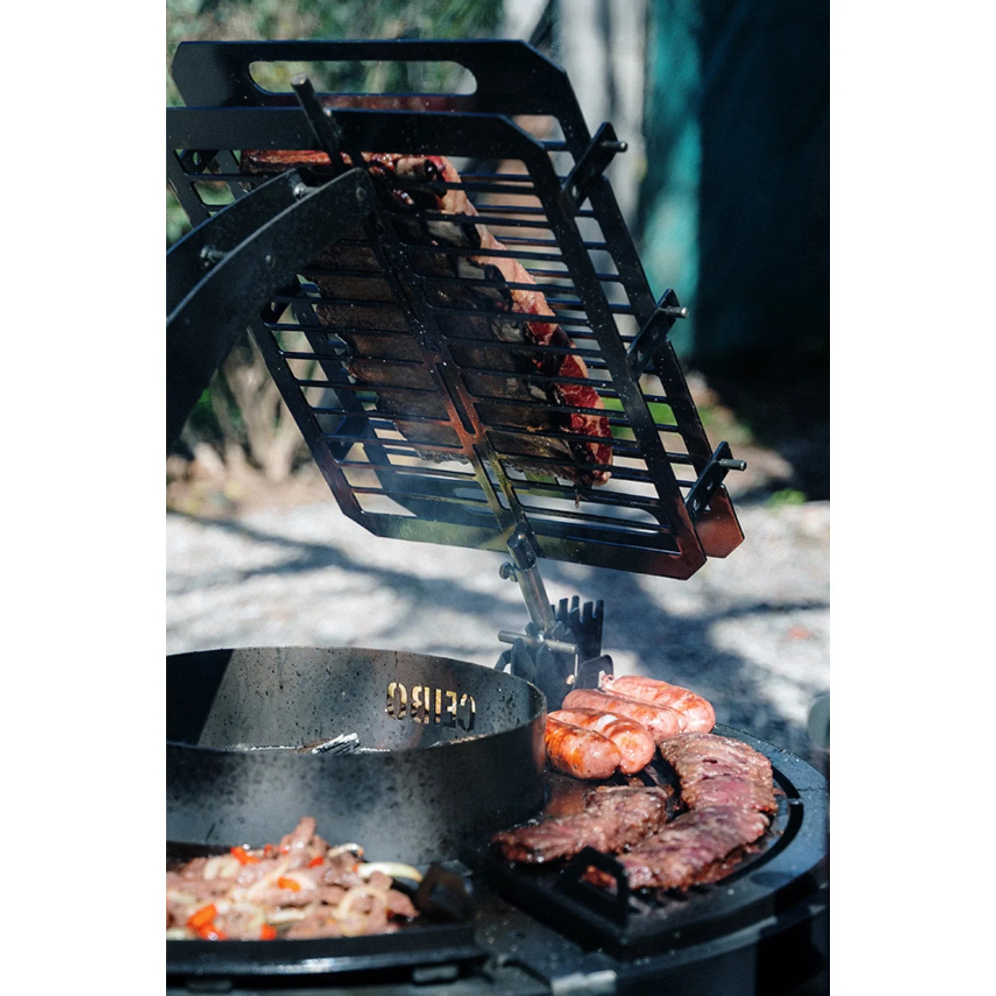 Tromen Duomo Ceibo Firepit Open Fire Argentine Grill