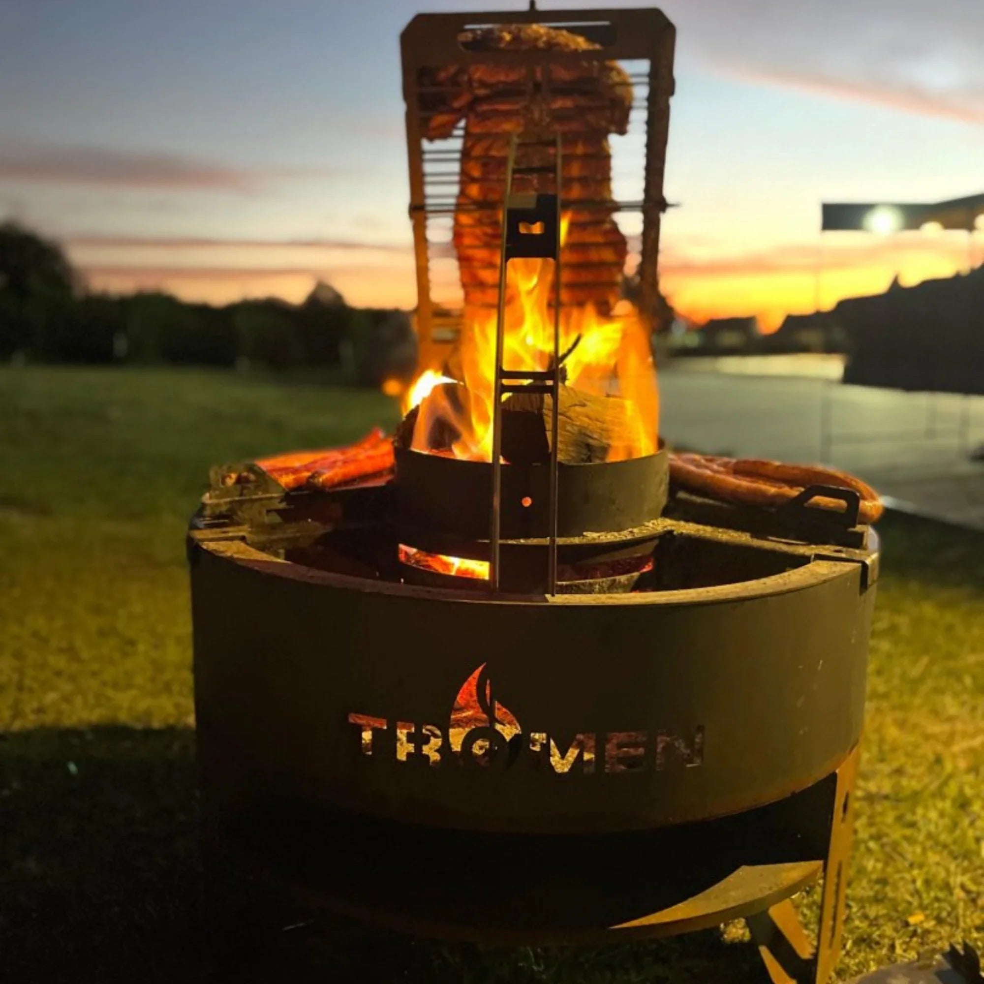 Tromen Duomo Ceibo Firepit Open Fire Argentine Grill