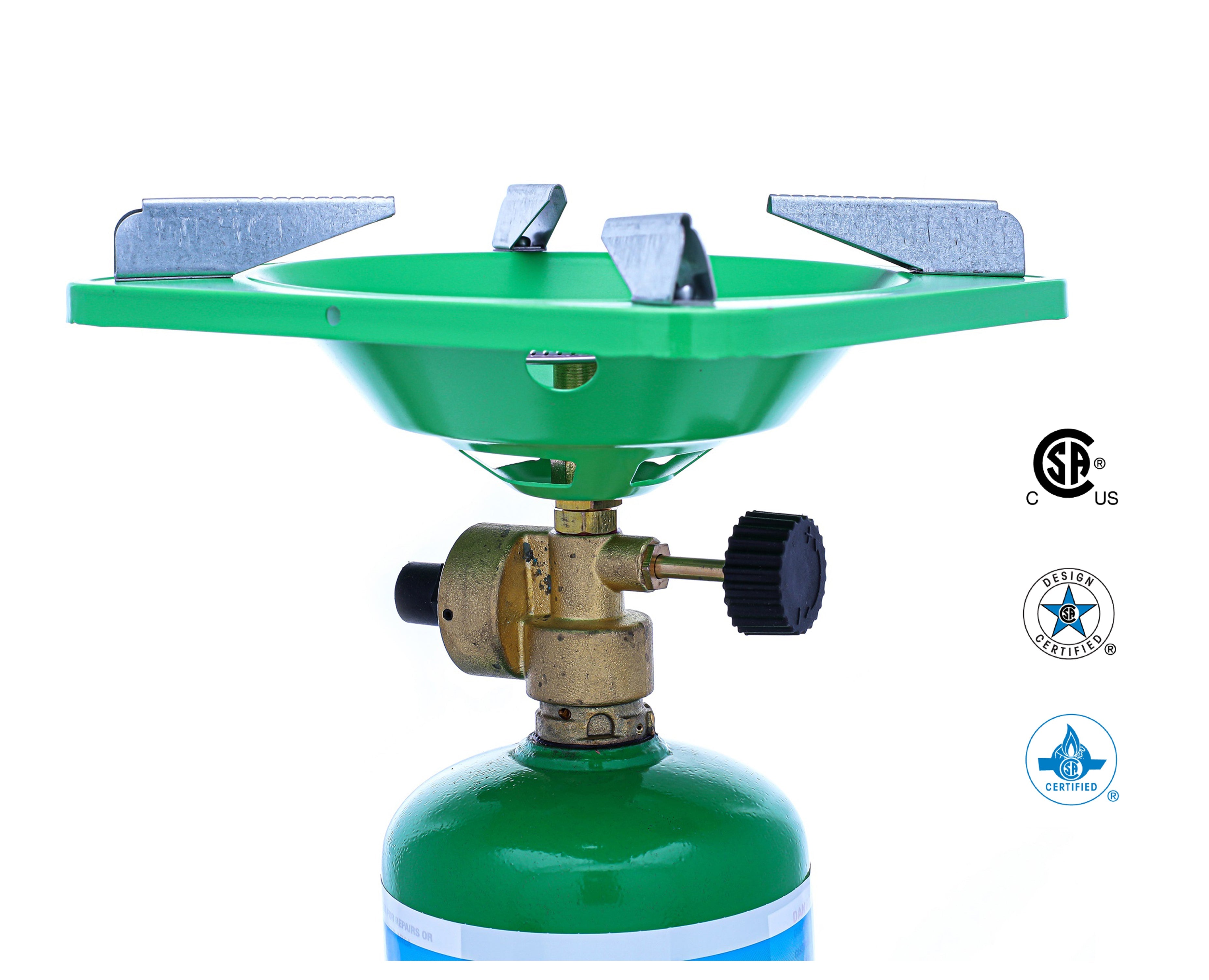 Flame King Portable Single Burner Cooker with 1 Lb Base Camping