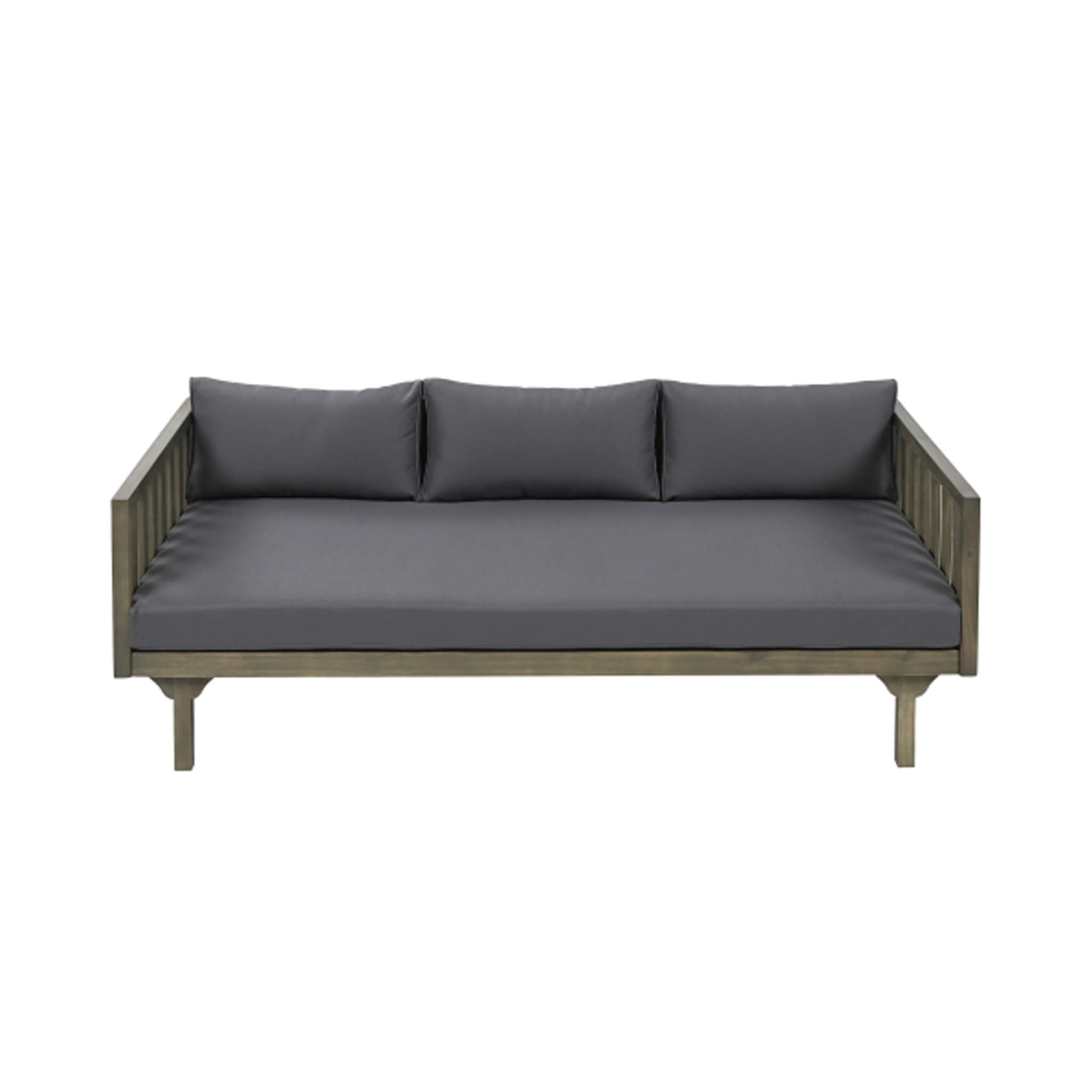 Alora 3-Seater Acacia Wood Daybed Sofa With Water-Resistant Cushions (SAK65773)