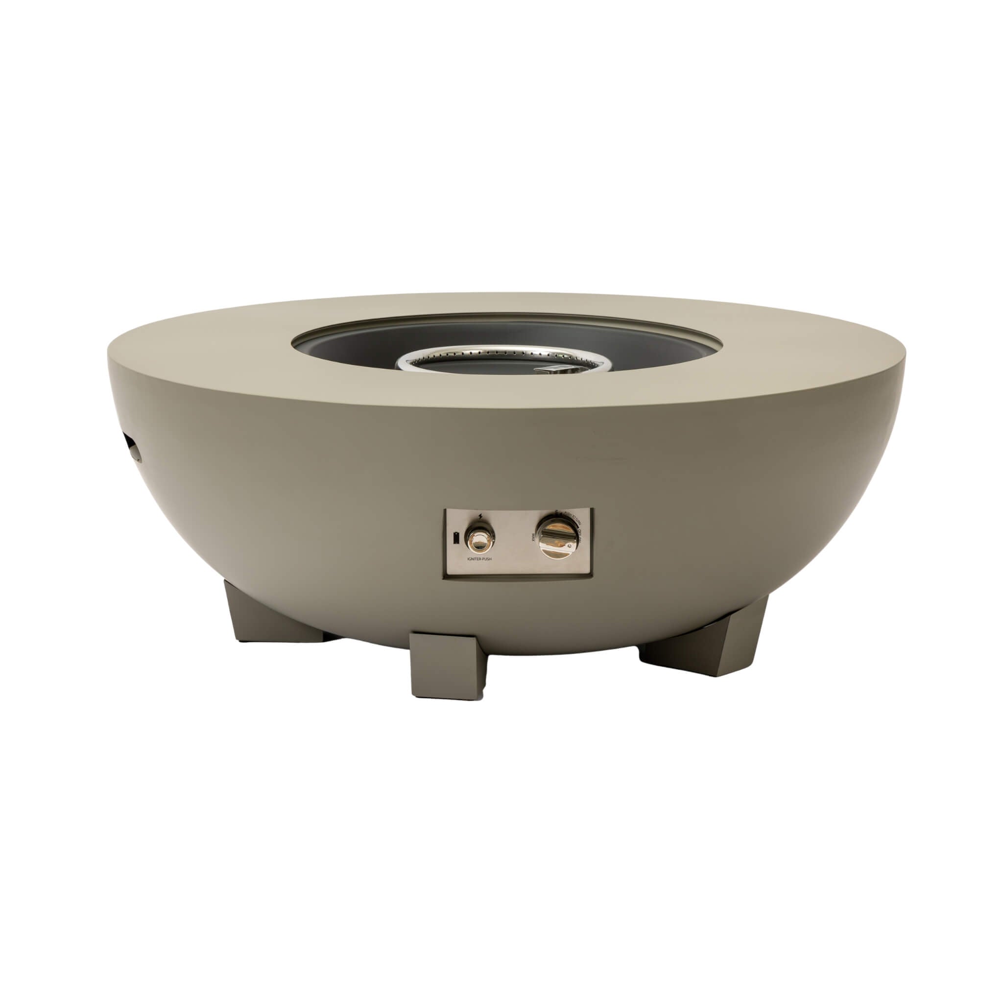 Alora Premium 36-Inch Round Outdoor Iron Patio Fire Pit Table With Metal Cover (SAK71954)