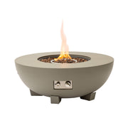 Alora Premium 36-Inch Round Outdoor Iron Patio Fire Pit Table With Metal Cover (SAK71954)