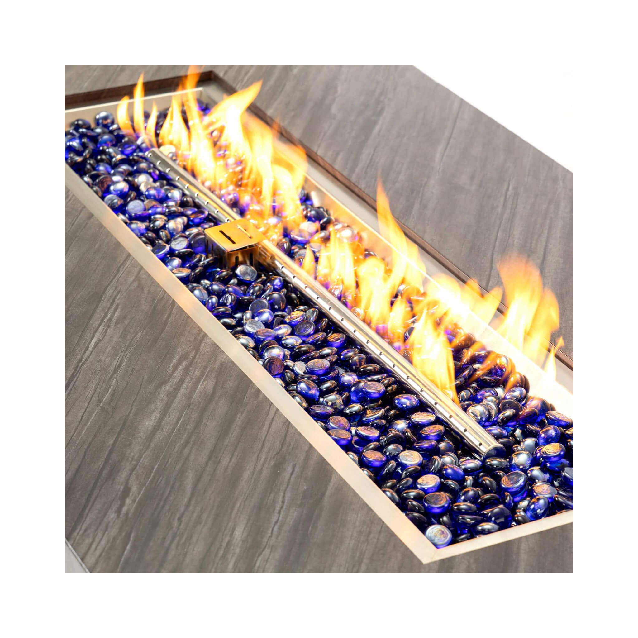 Alora 54-Inch Modern Outdoor Propane Fire Pit Table With Waterproof Cover (SAK42628)