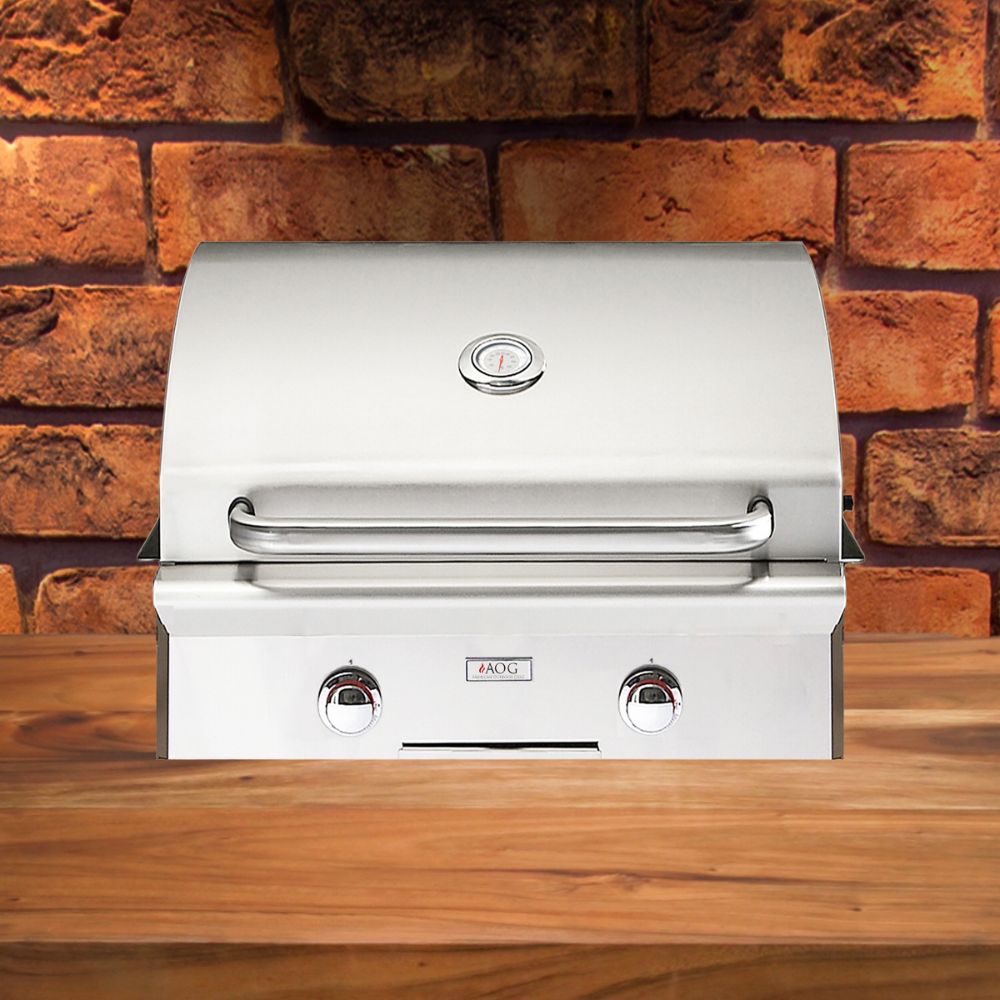 American Outdoor Grill 24NBL-00SP L-Series 2-Burner Built-In Natural Gas Grill, 24" [24NBL-00SP] (SAK10834)