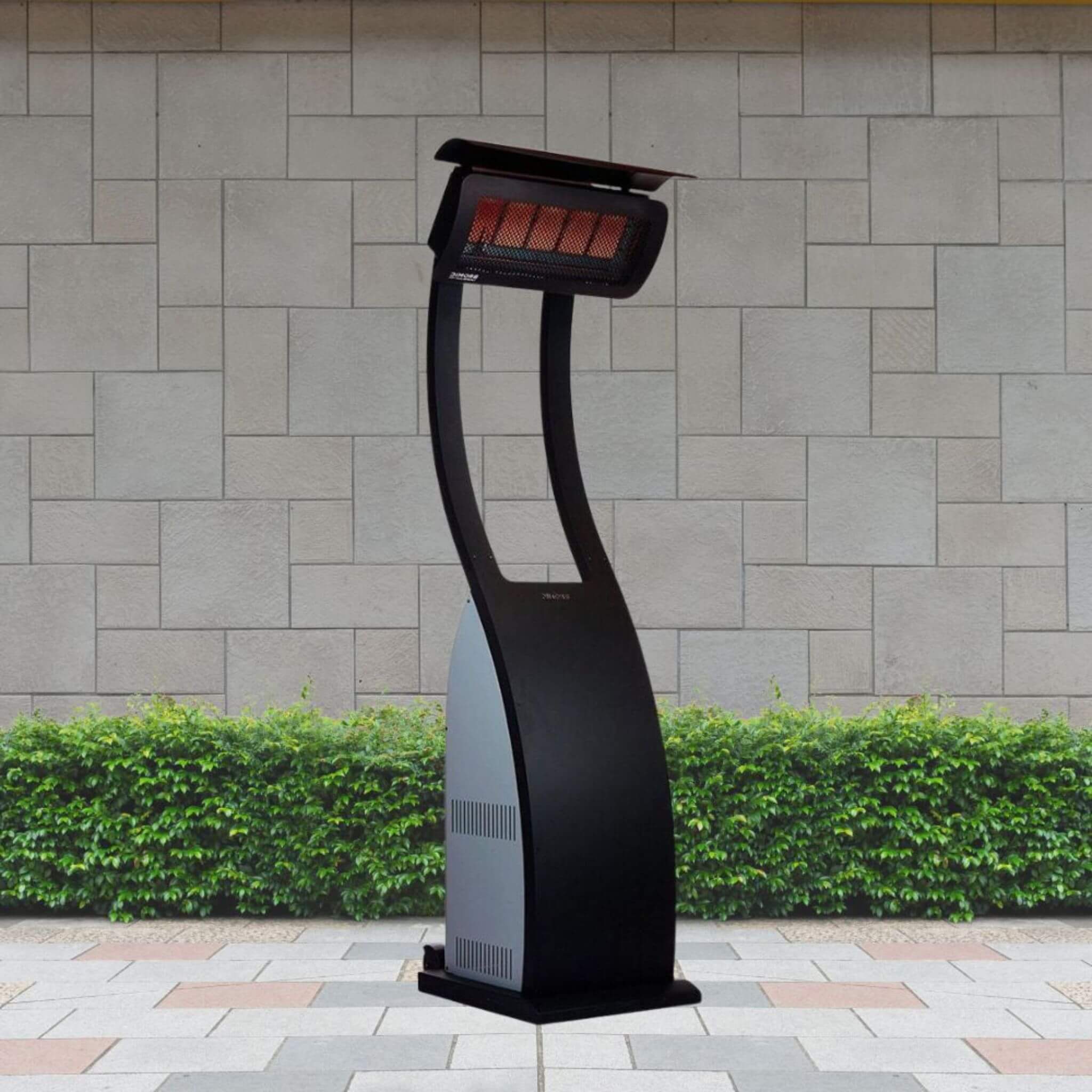 Bromic Heating 85" Tungsten Smart-Heat™ Propane Gas Freestanding Portable Patio Heater, 38,500 BTU [BH0510001] (SAK73814)