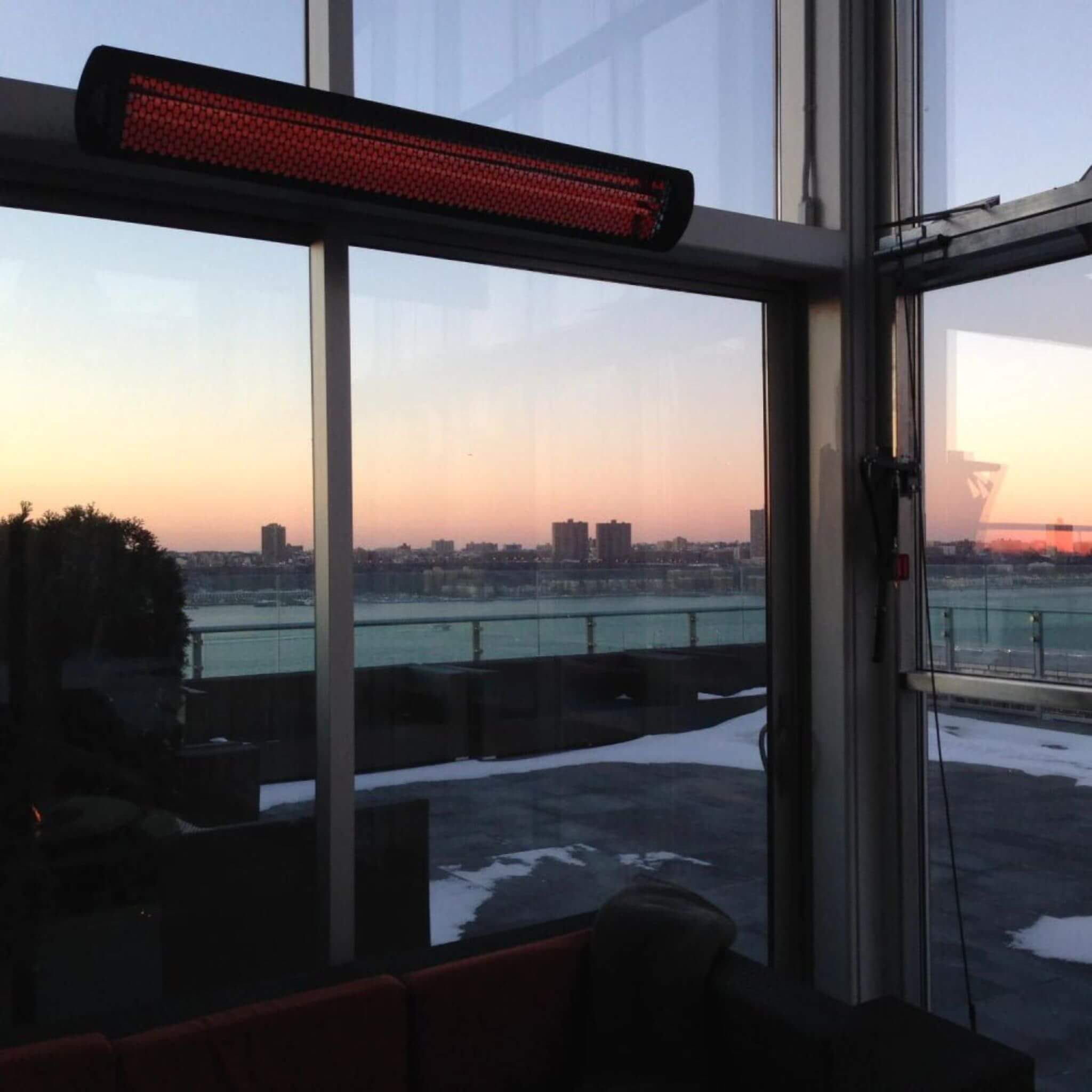 Bromic Heating Tungsten Smart-Heat™ 56-Inch 6000W Single Element 240V Electric Infrared Patio Heater [BH0420033] (SAK48512)