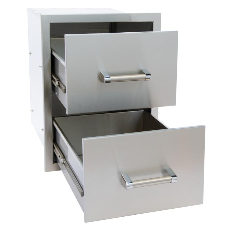 Kokomo Grills Double Drawer