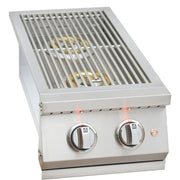 KoKoMo Grills Professional Double Side Burner with removable cover