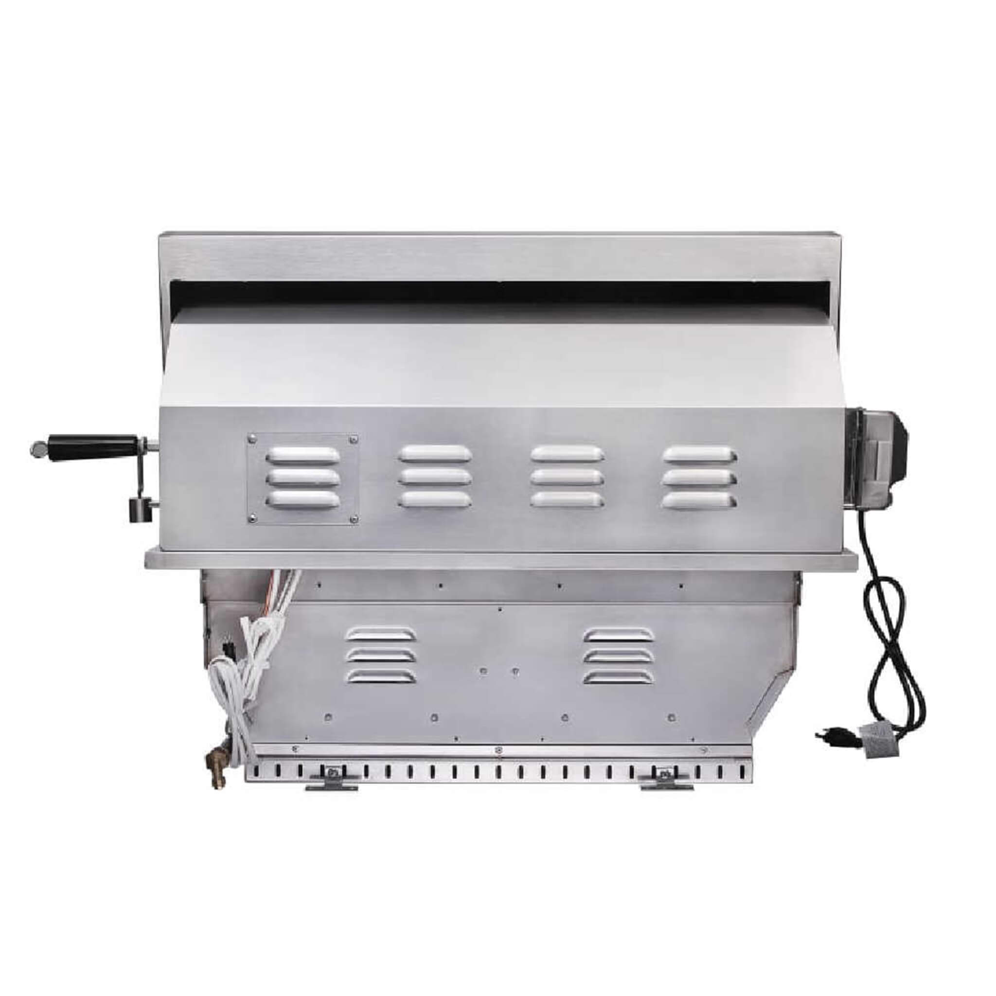 Edgestar 60K BTU 30-Inch Natural Gas Built-In Grill With Lighted Grill Area And Double Access Doors (SAK82568)