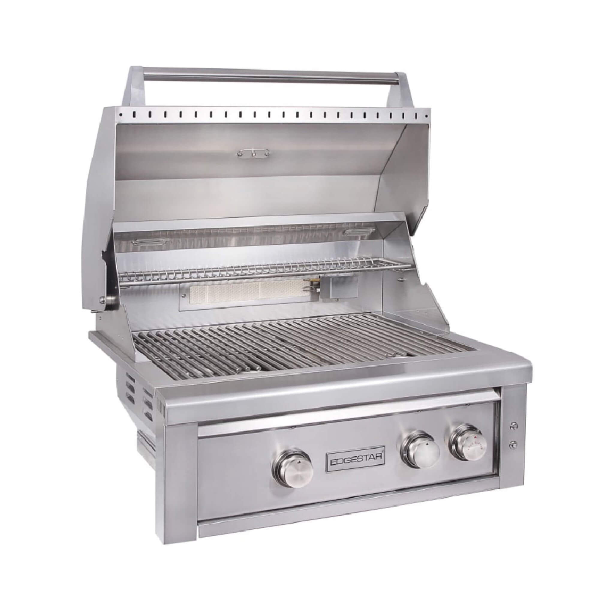 Edgestar 60K BTU 30-Inch Freestanding LED Lighting Grill And Cart With Rotisserie (SAK63985)