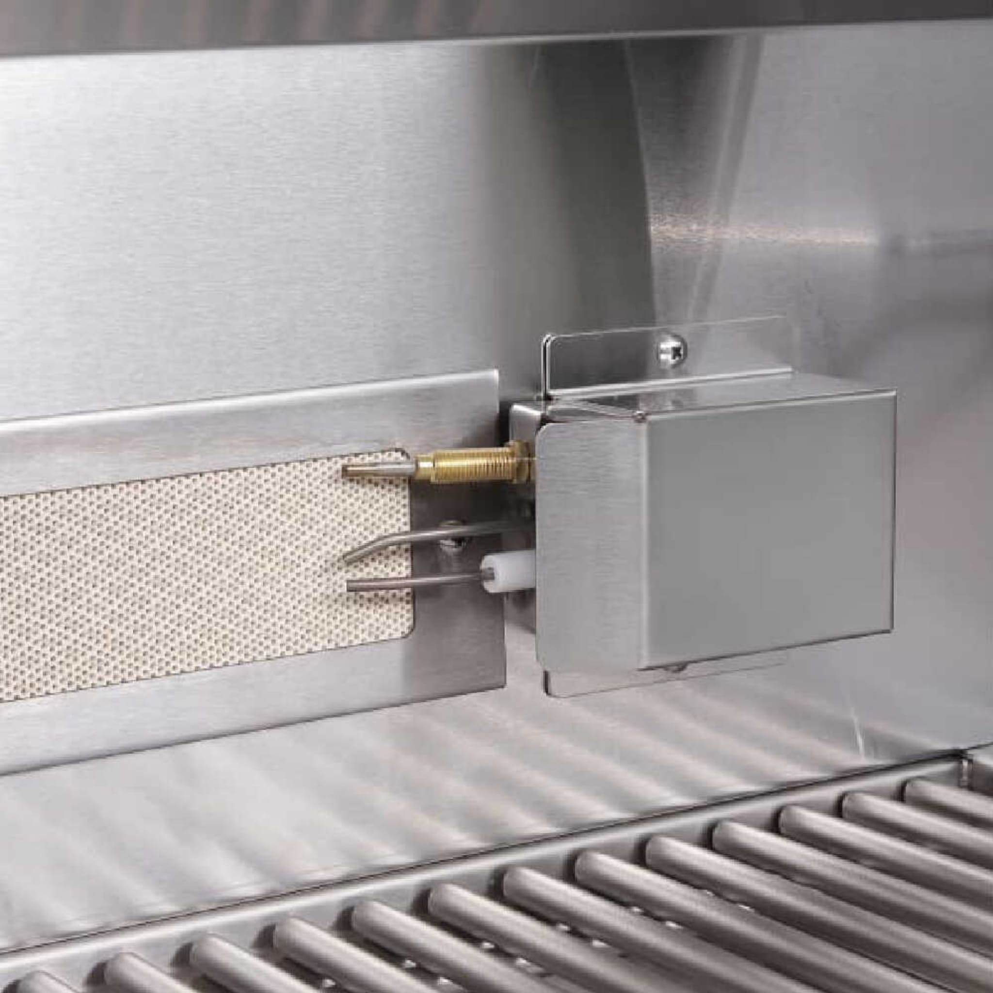 Edgestar 89K BTU 36-Inch Liquid Propane Freestanding LED Lighting Grill Cart With Rotisserie (SAK85914)