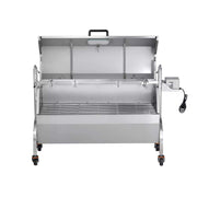 Heavy-Duty 52W Spit Roaster Rotisserie BBQ Grill For Pig, Lamb And Chicken (SAK59286)