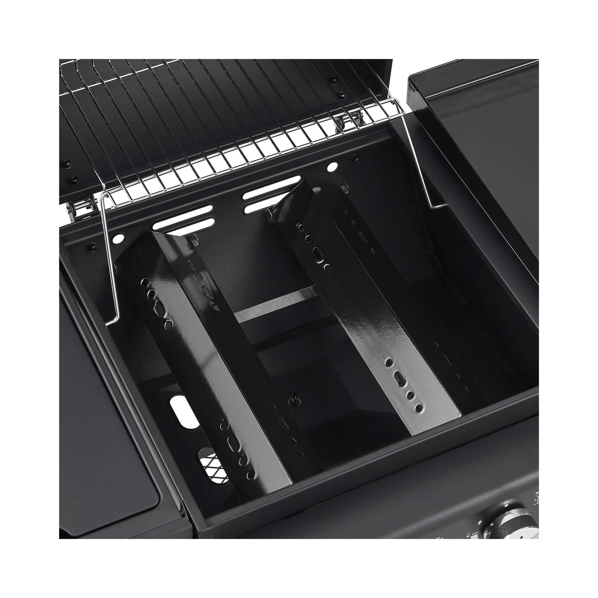 Castelle Flame Heavy-Duty All-In-One Outdoor 5-Burner 56K BTU LP Grill (SAK57124)