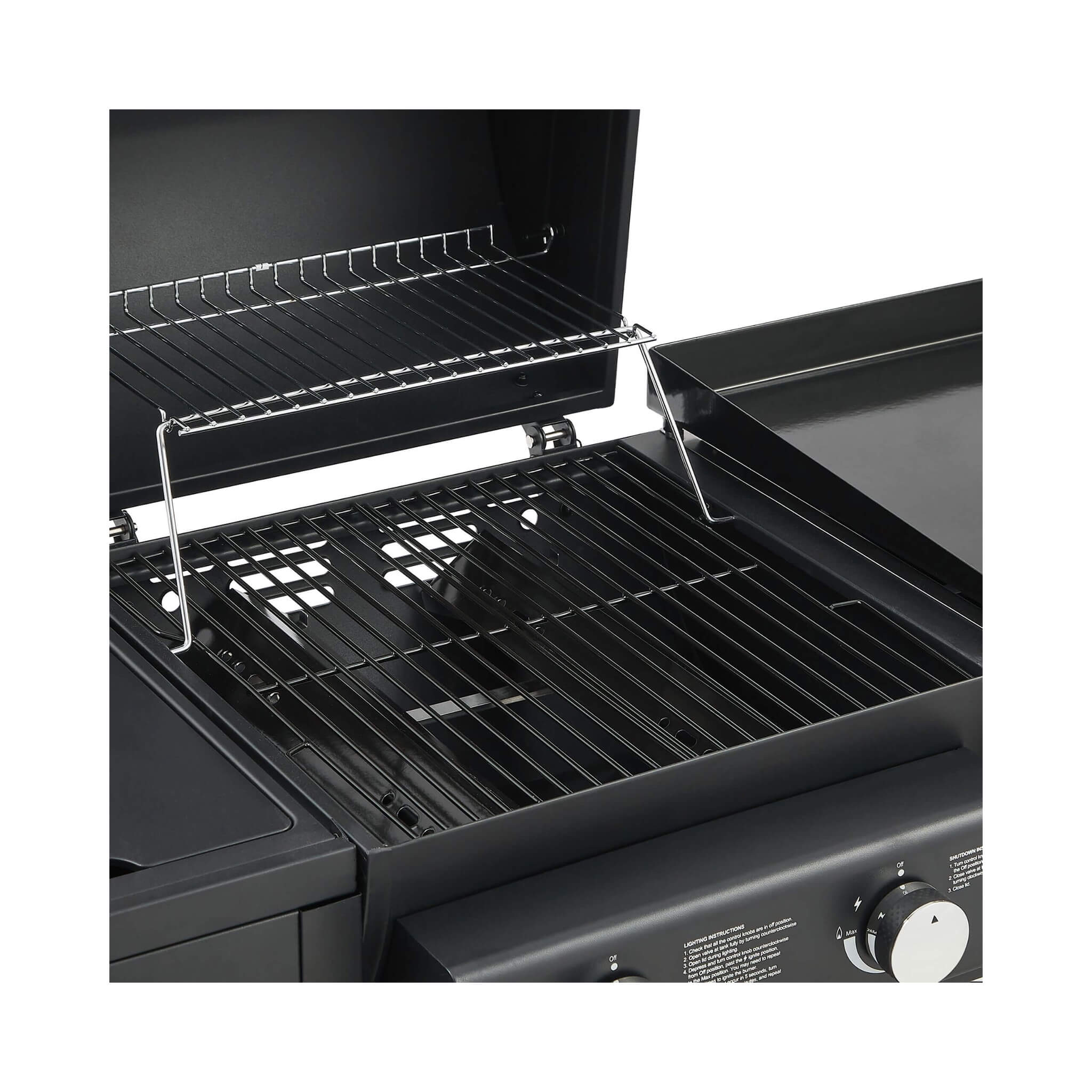 Castelle Flame Heavy-Duty All-In-One Outdoor 5-Burner 56K BTU LP Grill (SAK57124)