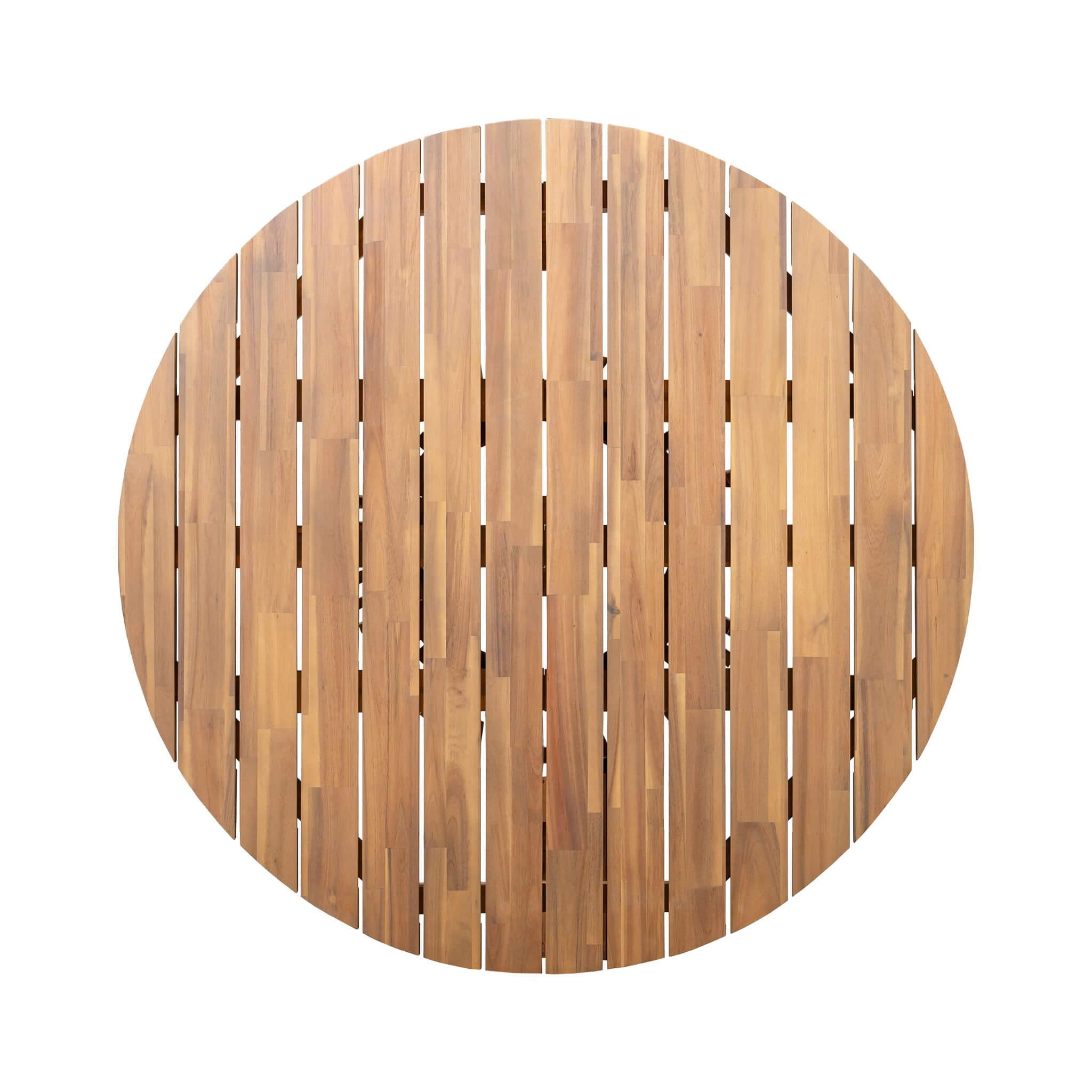 Alora Premium 5-Piece Outdoor Acacia Wood Patio Furniture Set With Braided Dining Chairs, Cushions, And Dining Table (SAK26754)