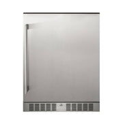 Premium 5.3 Cu.Ft Single Door Stainless Steel Built-In Wine Beverage Undercounter Refrigerator (SAK95276)