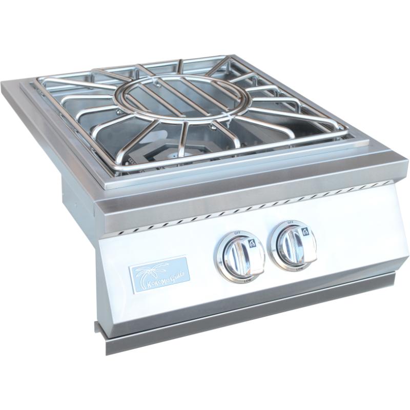 Professional Built-in Power Burner with Led Lights and Removable Grate for Wok