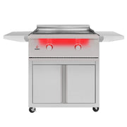TrueFlame 30" Freestanding Gas Griddle Grill With Cart [TFG30] (SAK89234)