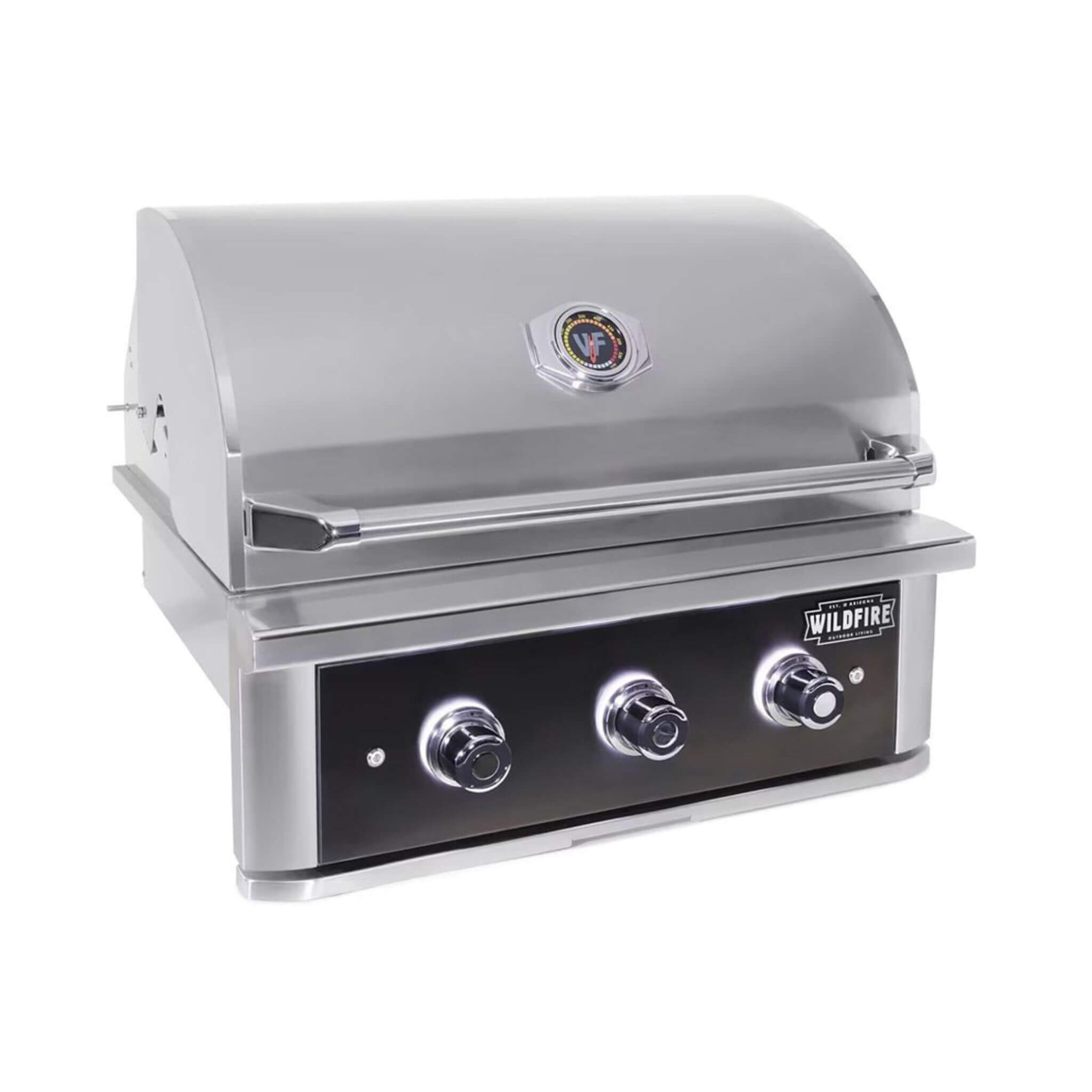 Wildfire Outdoor Living Ranch Pro 30-Inch 304 Stainless Steel Grill [WFPRO30G-BSS/SS] (SAK25374)
