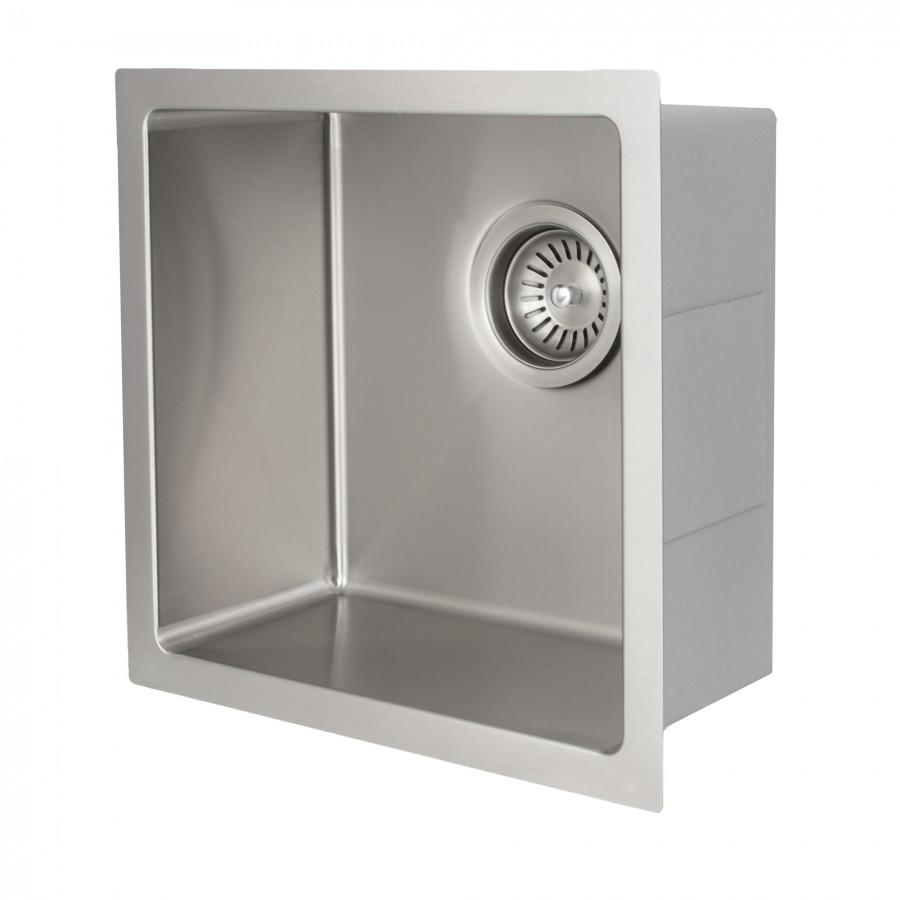 ZLINE 15" Undermount Single Bowl Bar Sink in Stainless Steel, SUS-15