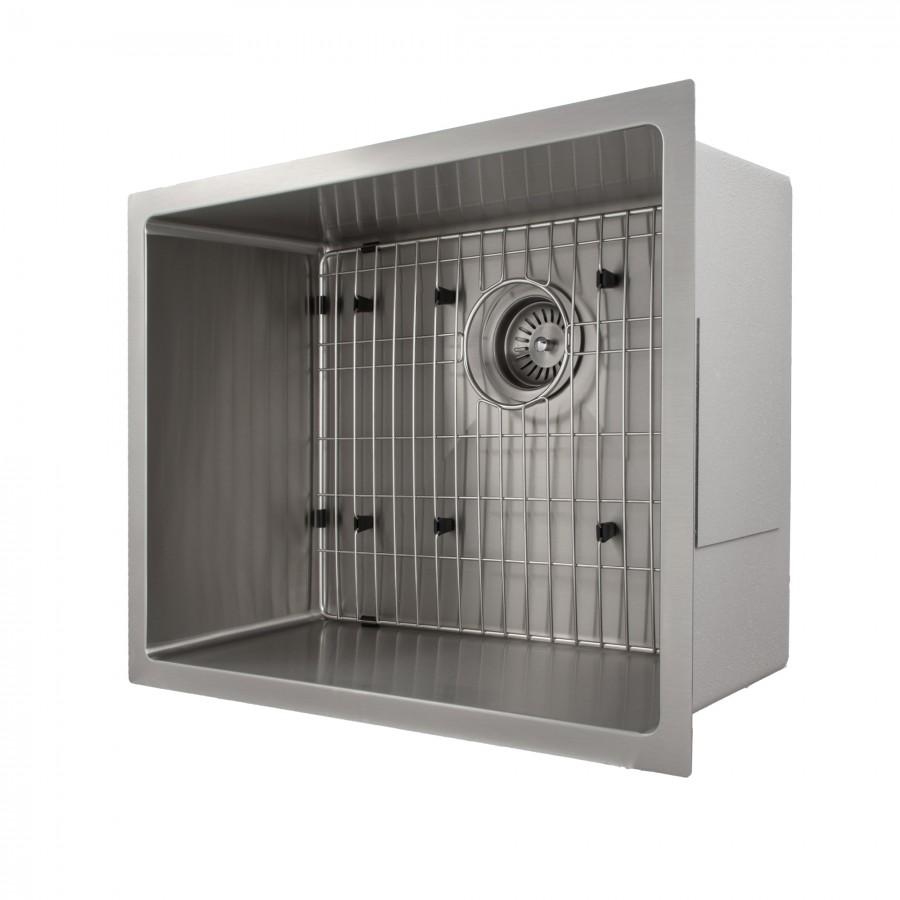 ZLINE 23" Undermount Single Bowl Sink in Stainless Steel, SRS-23