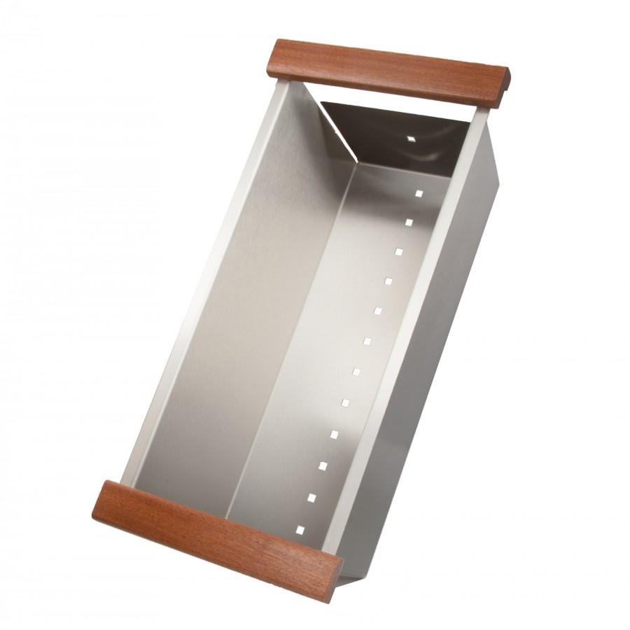 ZLINE 33" Undermount Single Bowl Ledge Sink, Stainless with Accessories, SLS-33