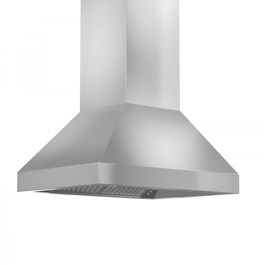 ZLINE 36" Outdoor/Indoor Island Stainless Range Hood, 597i-304-36