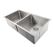 ZLINE 36" Undermount Double Bowl Sink in Stainless Steel, SR50D-36