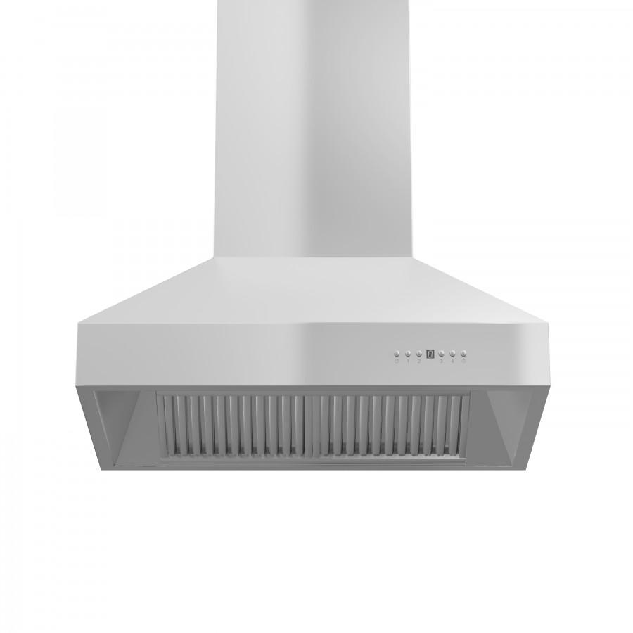 ZLINE 42" Outdoor Stainless Island Range Hood, 697i-304-42